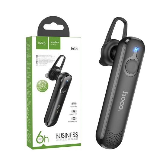 Hoco Business Bluetooth Earphone E63 Diamond 70mAh Black